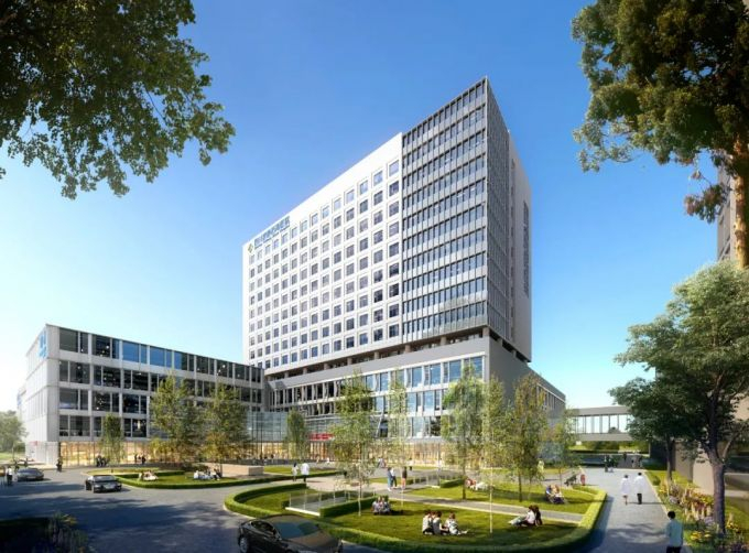 ▲四川泰康西南医院效果图