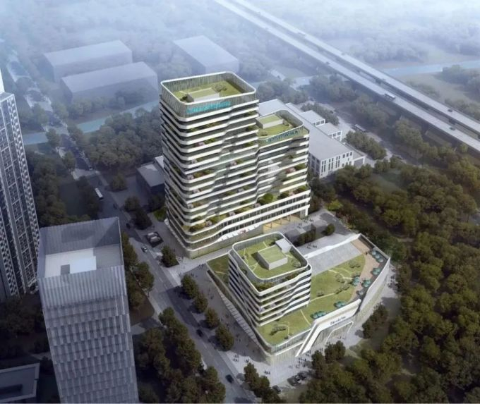 ▲成都天府新区禾养顾连老年病医院项目效果图