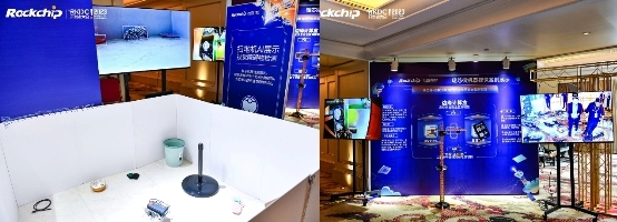 图 | 基于RV1126方案应用:扫地机视觉避障检测 / 电力行业塔吊安全监测项目