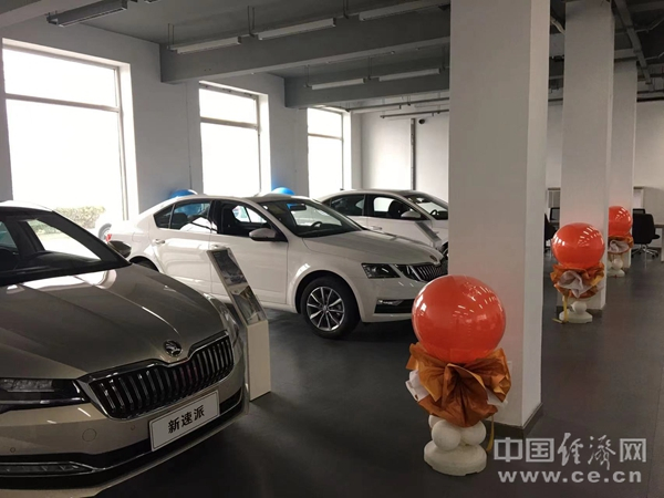北京某斯柯达4S店内 王跃跃 摄