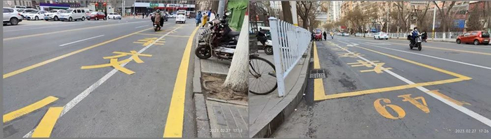 ▲公交停车泊位