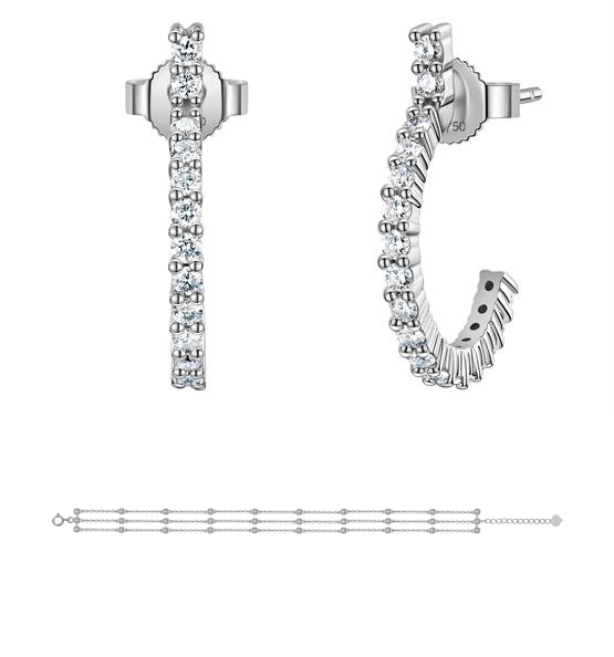   「寒露浓」轻奢款耳饰、手链