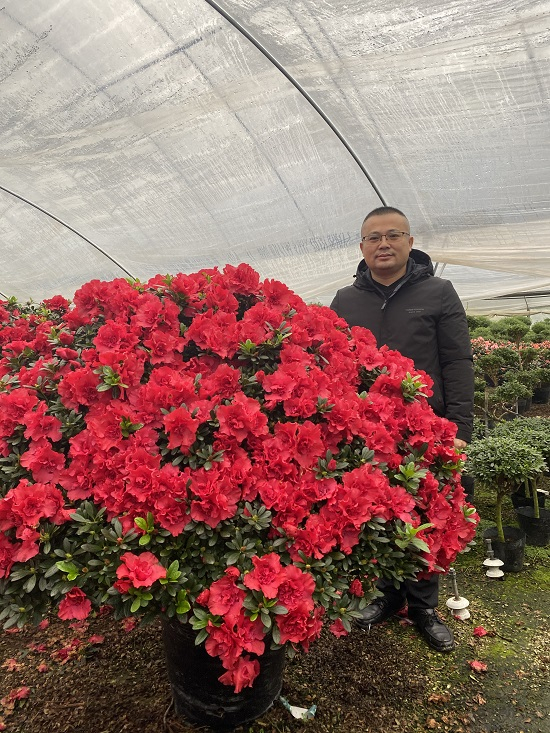 全国人大代表，龙岩市漳平市永福镇西山村党总支部书记、村委会主任陈东海。受访者供图