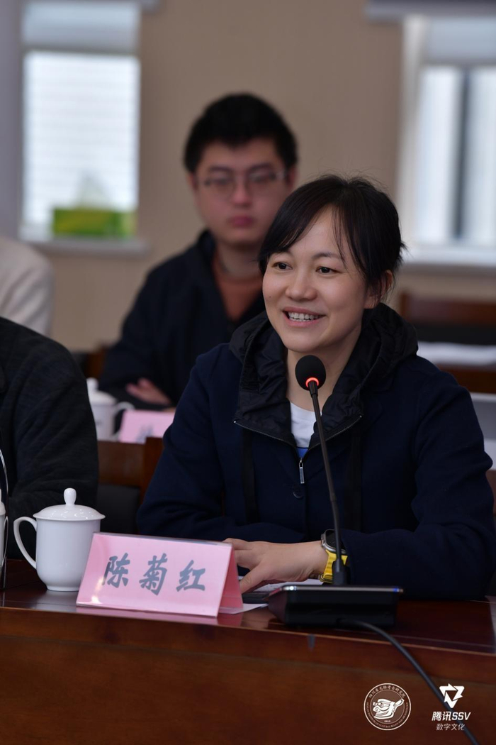 　　腾讯公司副总裁、腾讯可持续社会价值事业部负责人陈菊红