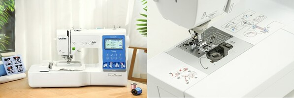 　　M380D内置65个迪士尼绣花花样