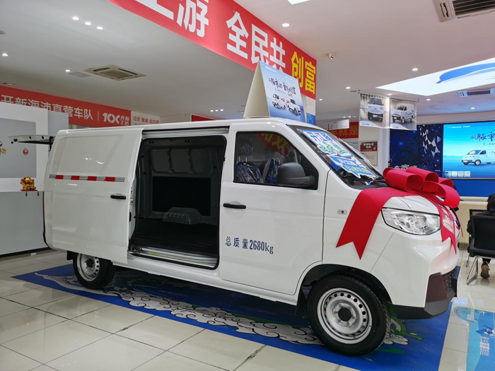 开瑞新能源江豚。 华龙网-新重庆客户端 杨翔然 摄