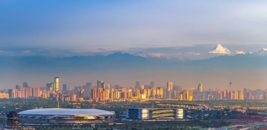 　　成都:雪山下的公园城市 摄影 嘉楠