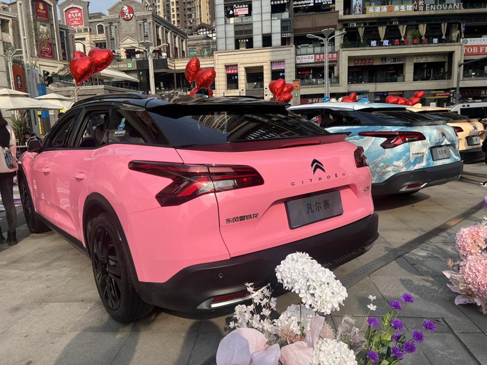 凡尔赛C5 X改装版  华龙网-新重庆客户端 张婧 摄