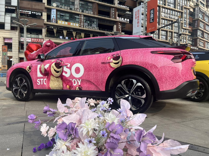 凡尔赛C5 X车主改装  华龙网-新重庆客户端 张婧 摄