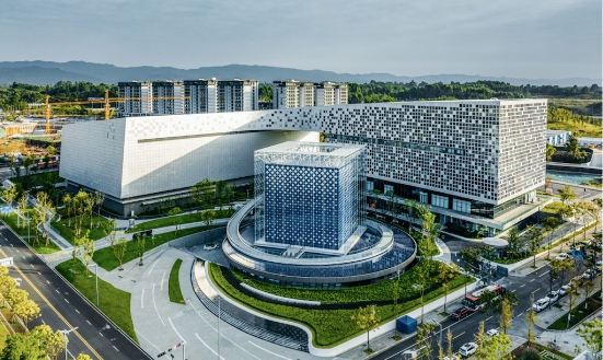 　　位于成都天府新区的国家超算中心 摄影蒋人可