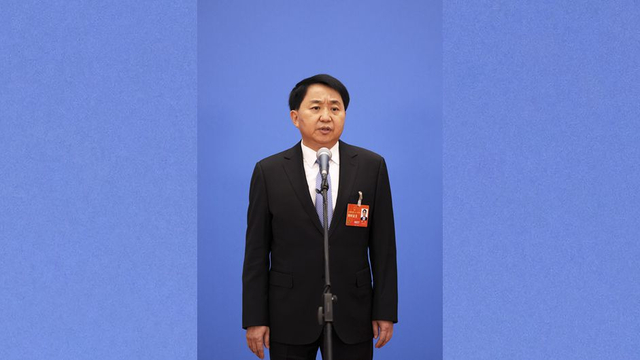 国家市场监督管理总局局长罗文接受媒体采访（图片来源：新华网）