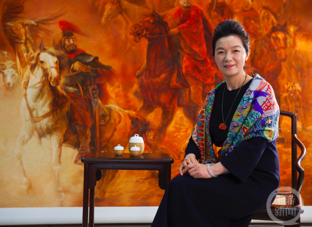 ▲姚建萍多幅作品被馆藏。图片来源/受访者供图