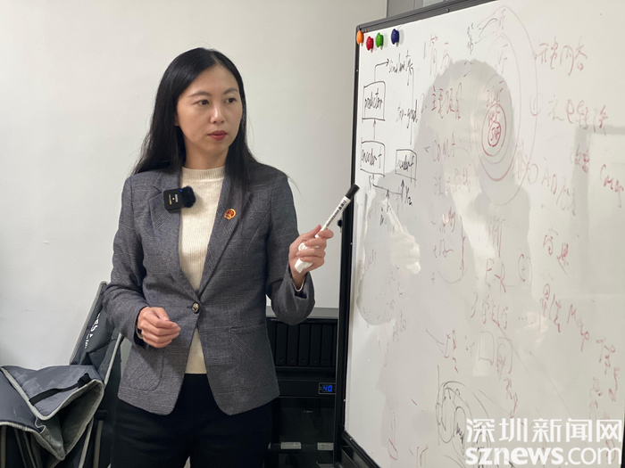 韩宇星与团队开展工作会议。（本网图片）