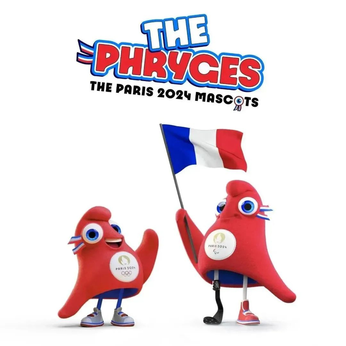 图片来源：The Paris 2024 Mascots