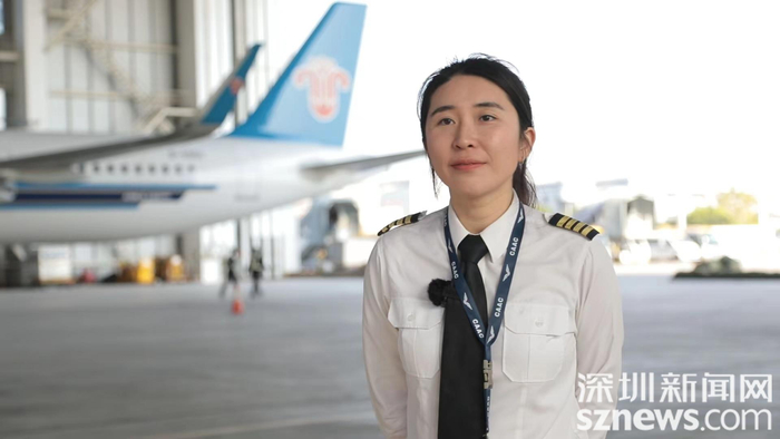 张丹翎接受采访。