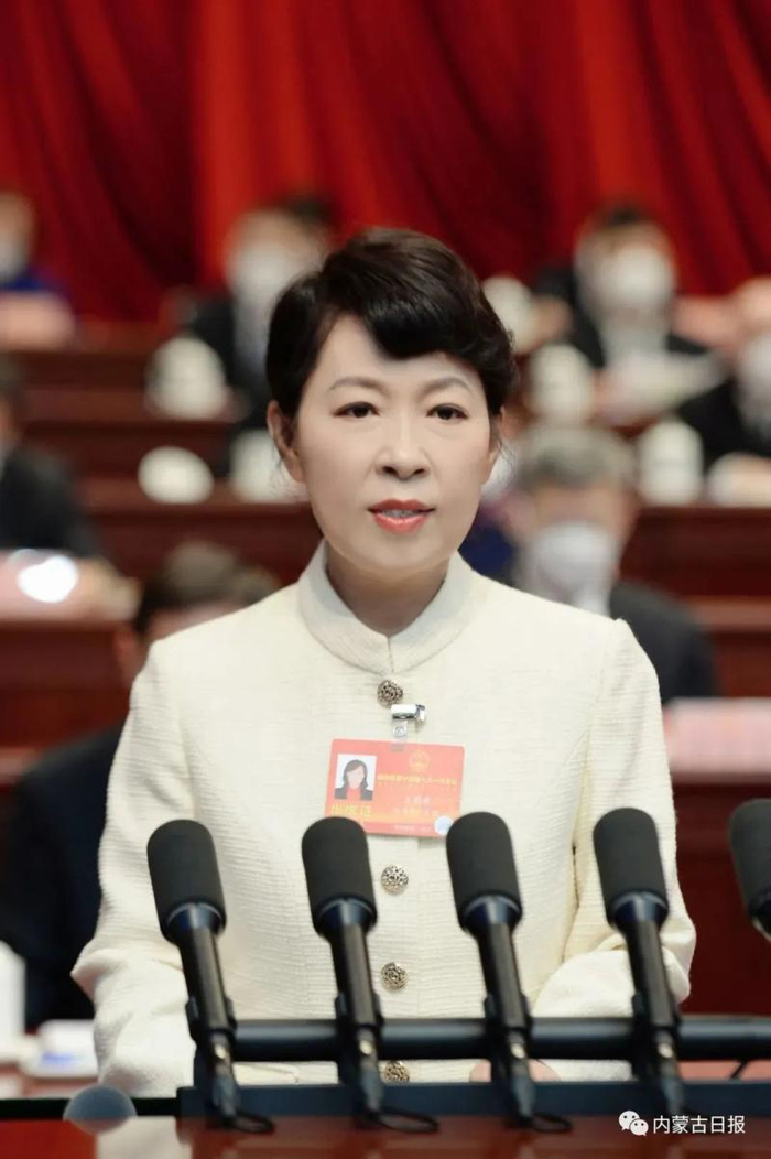 内蒙古自治区党委副书记，政府主席王莉霞  资料图