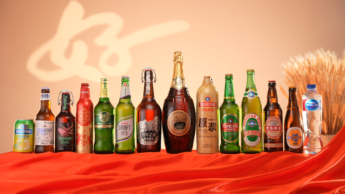 青岛啤酒产品矩阵大家族