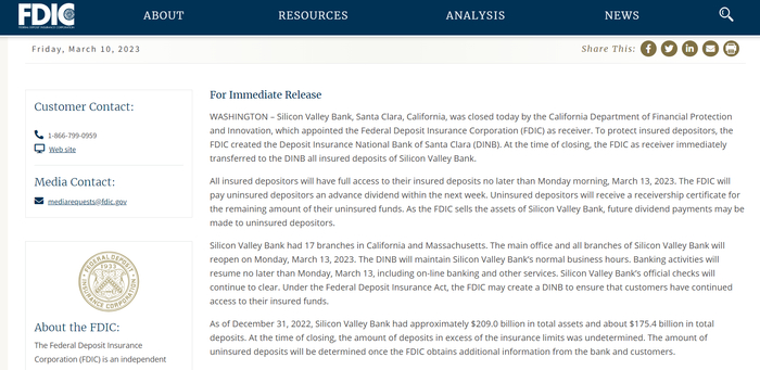 （接管公告，来源：联邦存款保险公司）