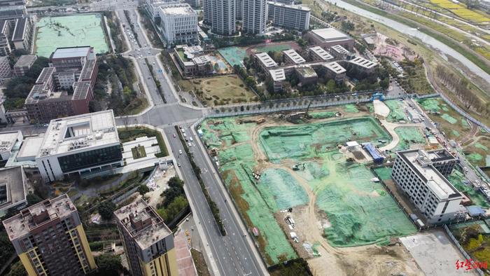 ▲绿芯公园 项目现场