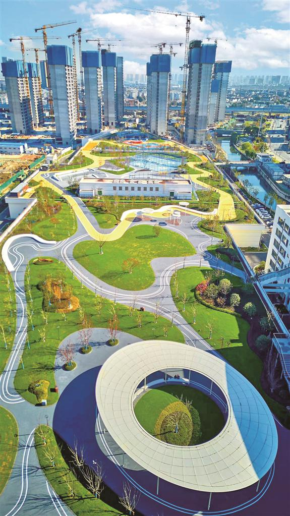 天河公园屋顶绿化