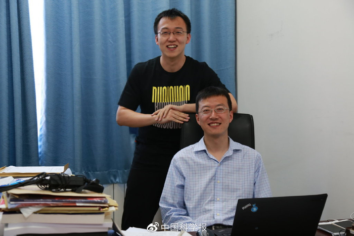 郑博和张强 受访者供图