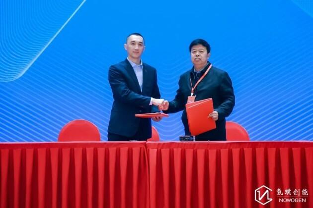 　　山西晋南钢铁集团10000辆氢能重卡战略合作协议