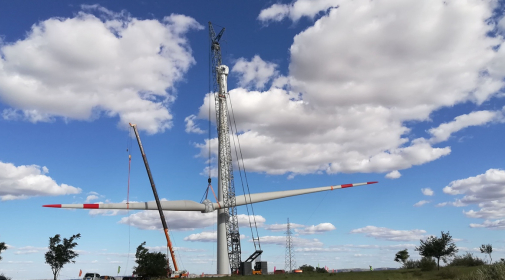 　陕西定边新庄风电场项目