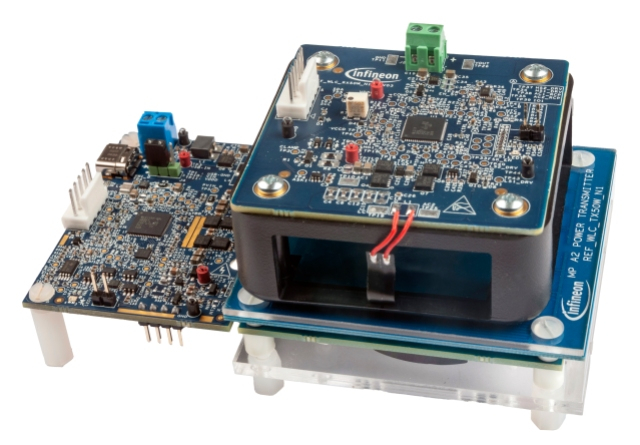 图 7：带有 MP A2 功率发送器和接收器的 WLC1x 高功率解决方案