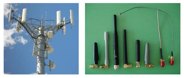 图1  定向天线和全向天线