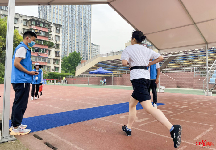 ▲往年成华区中考体考考点 资料图