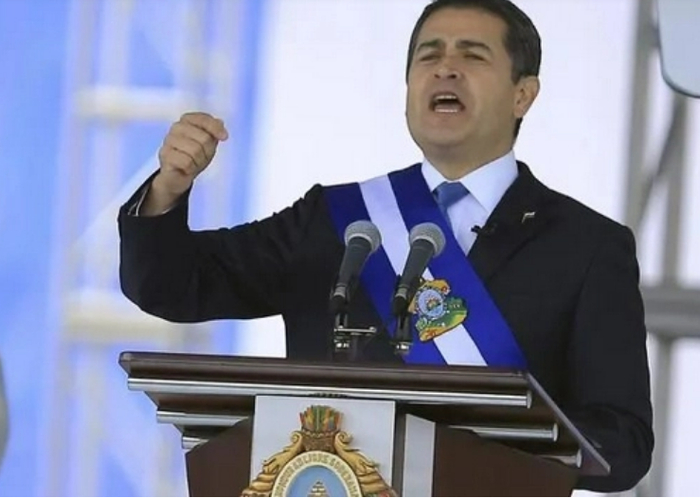  ·洪都拉斯前总统埃尔南德斯。