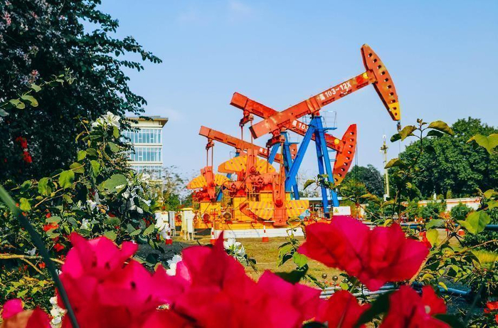 　　南方勘探福山油田莲103-12x井 马玉燕摄