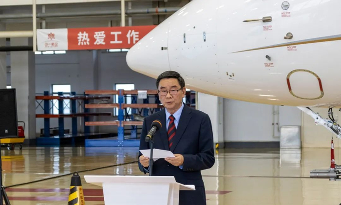 庞巴迪中国董事长张剑炜 图片来源：受访者供图