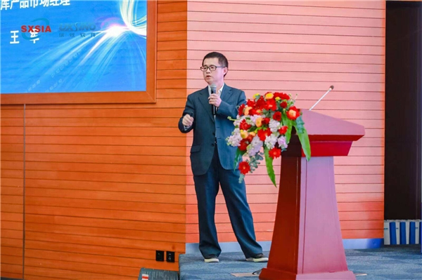 　　▲优炫数据库产品市场经理王军