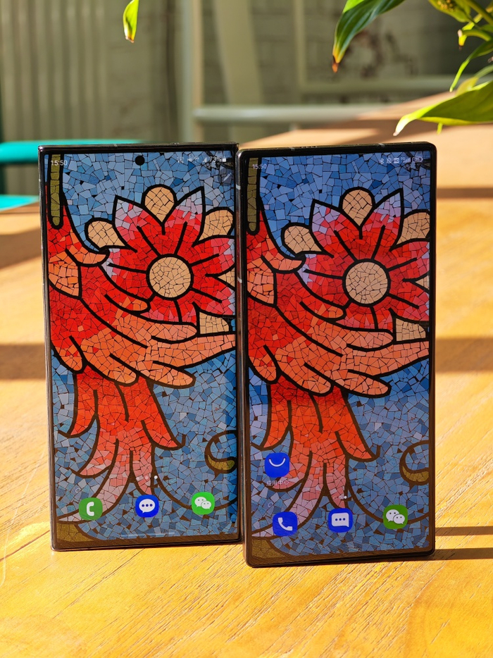 三星S23Ultra VS 努比亚Z50 Ultra 图源：品玩 LU摄