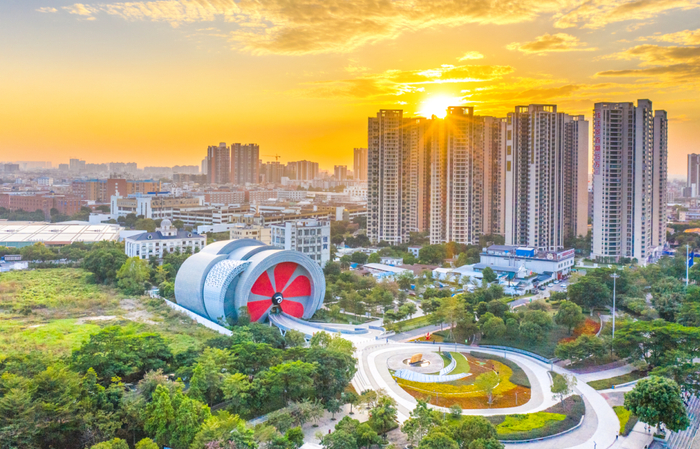 △佛山顺德的工业发展馆。图/顺德文广旅体