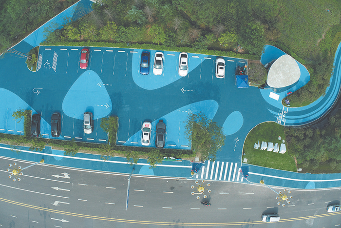     江津区浒溪公园停车场