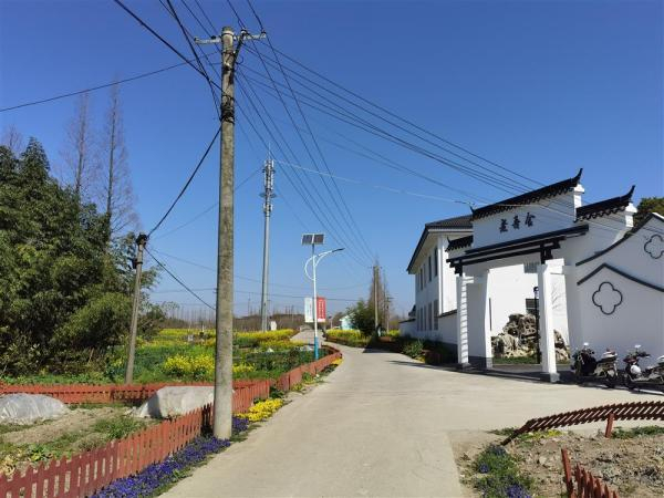 △兴旺村一角。