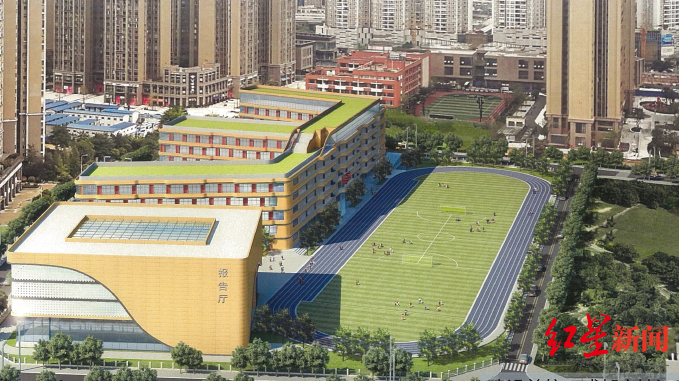 ▲成都七中育才东湖校区