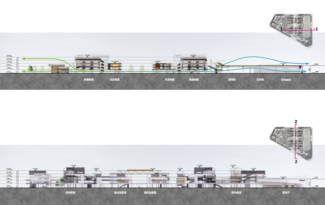 　　→ 建筑剖面与立面 ©AG汇创