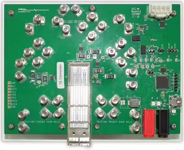 图7：该开发平台旨在与下一代800G收发器搭配使用。（图片来源：Digi-Key）