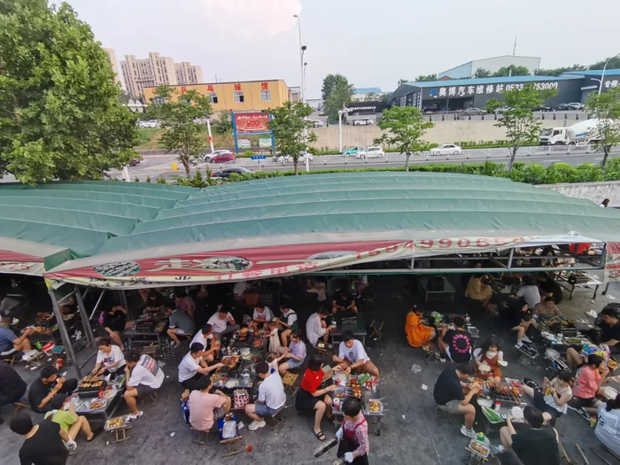 淄博烧烤。图/图虫创意