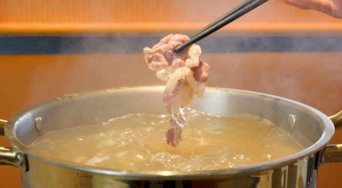 ▲潮汕牛肉火锅，“潮发潮汕牛肉店”供图