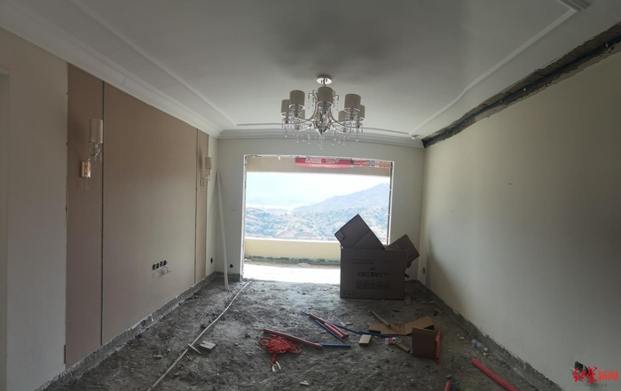 ↑陈女士家房子的现状