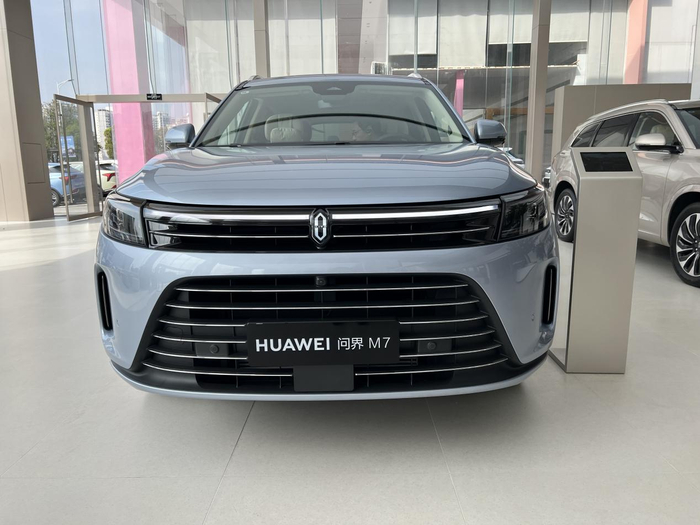 AITO问界M7。 华龙网-新重庆客户端张婧 摄