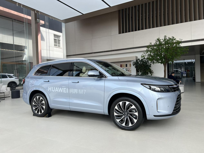 AITO问界M7。 华龙网-新重庆客户端张婧 摄