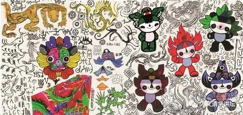    韩美林先生向国际奥委会捐赠的“奥运手稿”