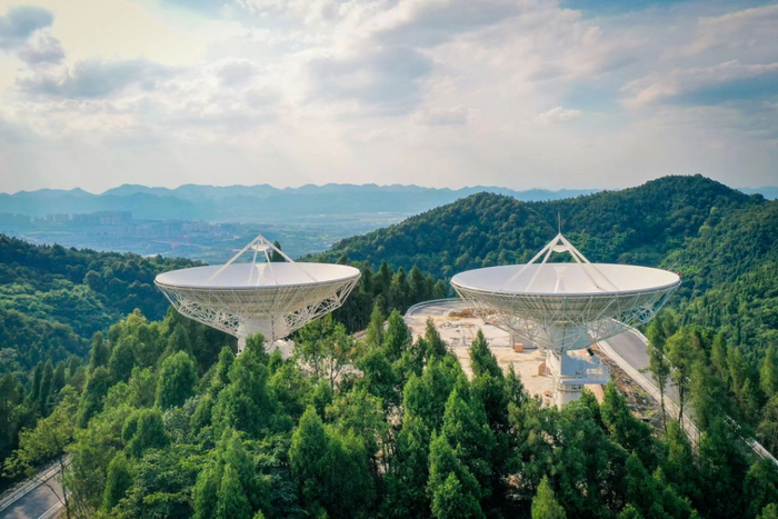 项目一期“分布式雷达天体成像测量仪验证试验场”。两江协同创新区供图