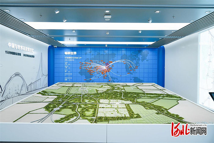 现代商贸物流展览中心。通讯员李良摄