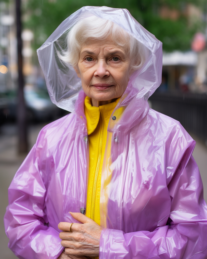 网友在Midjourney网站中生成的图片，画面质感与细节已经和真实照片近似。